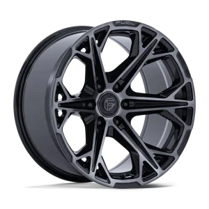 Fuel – FC886 HAMMERHEAD – Black – 22″x10″ -18mm – All weather Wheels – FC886BT22106818N